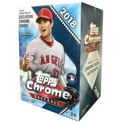 2018 Tothtpps Chthtrome Baseball Hobby Jumbo Box